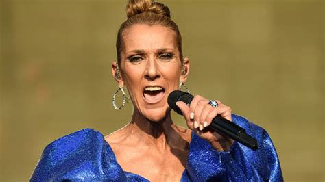 celine dion loses control of muscles